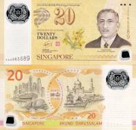 *20 singapurských dolárov Singapúr 2007, polymer P53 UNC - Kliknutím na obrázok zatvorte -